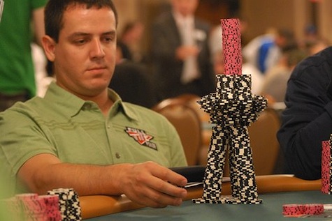 poker chip stack