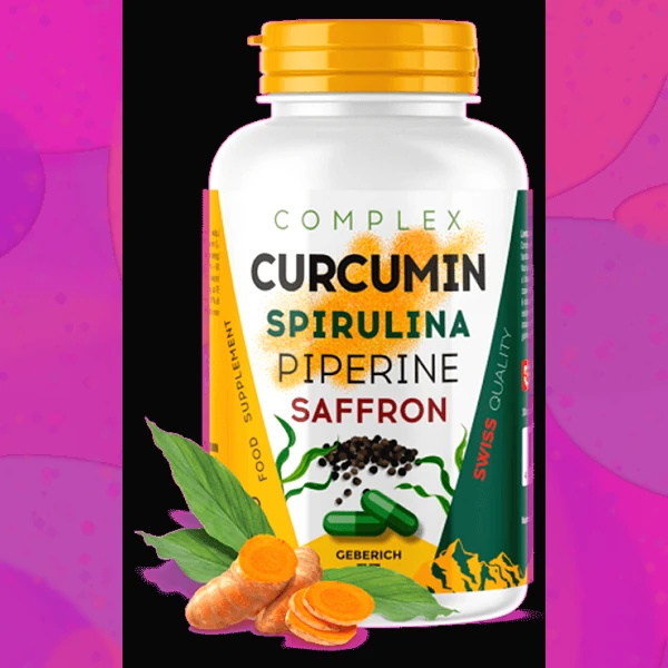 Curcumin Spirulina Piperine